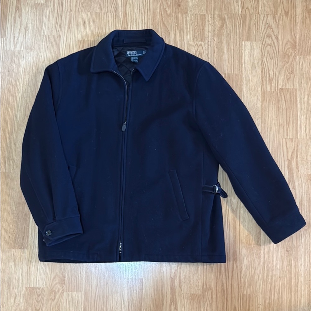Classic Navy Blue POLO Ralph Lauren wool Jacket